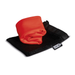 Serviette sport personnalisée en microfibre avec housse Crossfit couleur rouge deuxième vue