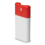 Spray antibactérien pour les mains de poche personnalisable 20 ml couleur rouge deuxième vue