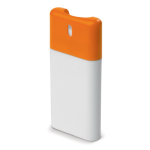 Spray antibactérien pour les mains de poche personnalisable 20 ml couleur orange deuxième vue
