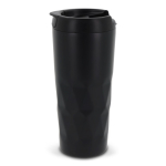 Verre thermos au design géométrique original de vagues 450ml Waves couleur noir sixième vue