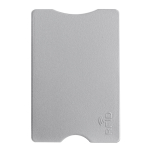 Porte-cartes rigide en plusieurs couleurs avec protection RFID couleur argenté deuxième vue