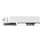 Mini camion promotionnel en plastique au format compact couleur blanc deuxième vue