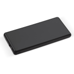 Powerbank avec câble avec la capacité d'illuminer le logo gravé couleur noir