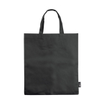 Sac simple pour entreprises en tissu non tissé 80 g/m² Plaza Large couleur noir deuxième vue