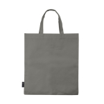 Sac simple pour entreprises en tissu non tissé 80 g/m² Plaza Large couleur gris troisième vue