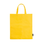 Sac simple pour entreprises en tissu non tissé 80 g/m² Plaza Large couleur jaune deuxième vue