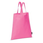 Sac simple pour entreprises en tissu non tissé 80 g/m² Plaza Large couleur rose
