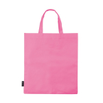 Sac simple pour entreprises en tissu non tissé 80 g/m² Plaza Large couleur rose troisième vue