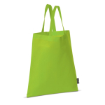 Sac simple pour entreprises en tissu non tissé 80 g/m² Plaza Large couleur vert lime