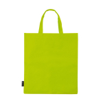 Sac simple pour entreprises en tissu non tissé 80 g/m² Plaza Large couleur vert lime troisième vue
