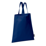 Sac simple pour entreprises en tissu non tissé 80 g/m² Plaza Large couleur bleu foncé