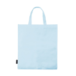 Sac simple pour entreprises en tissu non tissé 80 g/m² Plaza Large couleur bleu ciel troisième vue