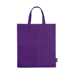 Sac simple pour entreprises en tissu non tissé 80 g/m² Plaza Large couleur mauve deuxième vue