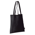 Sac en non-tissé en plusieurs couleurs avec anses longues 75 g/m² couleur noir