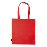 Sac en non-tissé en plusieurs couleurs avec anses longues 75 g/m² couleur rouge troisième vue