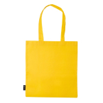 Sac en non-tissé en plusieurs couleurs avec anses longues 75 g/m² couleur jaune troisième vue