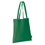 Sac en non-tissé en plusieurs couleurs avec anses longues 75 g/m² couleur vert