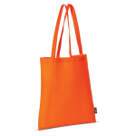 Sac en non-tissé en plusieurs couleurs avec anses longues 75 g/m² couleur orange