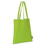 Sac en non-tissé en plusieurs couleurs avec anses longues 75 g/m² couleur vert lime