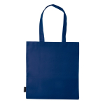 Sac en non-tissé en plusieurs couleurs avec anses longues 75 g/m² couleur bleu foncé troisième vue