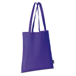 Sac en non-tissé en plusieurs couleurs avec anses longues 75 g/m² couleur mauve