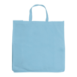 Grand sac non-tissé pour les courses en plusieurs couleurs 75 g/m² couleur bleu ciel deuxième vue