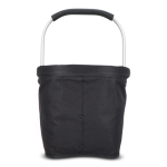 Panier de pique-nique en nylon pliable en plusieurs couleurs couleur noir cinquième vue