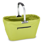 Panier de pique-nique en nylon pliable en plusieurs couleurs couleur vert