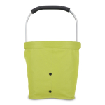 Panier de pique-nique en nylon pliable en plusieurs couleurs couleur vert quatrière vue
