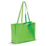 Sac de courses fabriqué en matériau recyclé RPET, 110 g/m² couleur vert lime