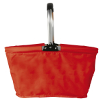 Sac isotherme pliable style pique-nique avec matériau thermique 25 kg couleur rouge troisième vue