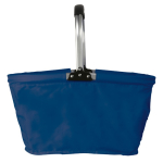 Sac isotherme pliable style pique-nique avec matériau thermique 25 kg couleur bleu foncé troisième vue