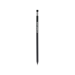 Crayon rond en bois noir avec gomme assortie vue principale