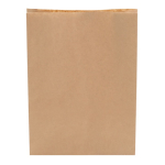 Sac en papier kraft sans anses avec certification FSC 70 g/m² couleur marron deuxième vue