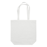 Sac en coton canvas, longues anses, plusieurs couleurs, 250 g/m² couleur blanc troisième vue