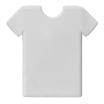 Distributeur de menthes sans sucre en forme de t-shirt 7g couleur blanc deuxième vue