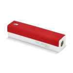 Spray rectangulaire pour nettoyer le téléphone avec chiffon microfibre couleur rouge quatrière vue