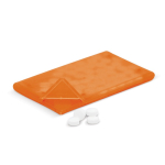 Distributeur de menthes sans sucre avec boîte de plusieurs couleurs couleur orange