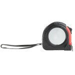 Mètre ruban de 3 mètres en plusieurs couleurs avec clip pour ceinture couleur rouge deuxième vue
