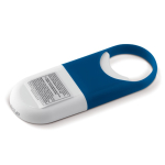 Distributeur de crème solaire avec poignée de transport, SPF30, 10ml couleur blanc/bleu troisième vue