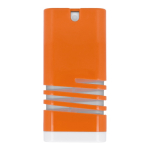 Distributeur de nettoyant pour les mains avec design coloré 20ml couleur orange