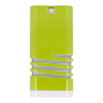 Distributeur de nettoyant pour les mains avec design coloré 20ml couleur vert lime