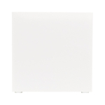 Cube de 800 feuilles pour notes dans une boîte en plastique 10x10x10cm couleur blanc quatrière vue