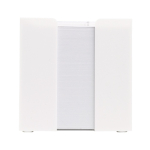 Cube de 800 feuilles blanches dans une boîte porte-crayons 10x10x10cm couleur blanc deuxième vue