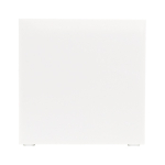 Cube de 800 feuilles blanches dans une boîte porte-crayons 10x10x10cm couleur blanc quatrière vue