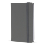 Carnet en PU de plusieurs couleurs vives avec pages lignées FSC A6 couleur gris clair