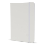 Carnet en PU de plusieurs couleurs vives avec pages lignées FSC A5 couleur blanc