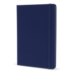Carnet en PU de plusieurs couleurs vives avec pages lignées FSC A5 couleur bleu foncé
