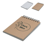 Carnet de notes en papier de roche, feuilles blanches, format poche