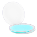 Étui en plastique pour savon en feuilles solubles dans l’eau couleur bleu pastel deuxième vue